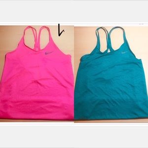 2 Nike dri fit tank tops